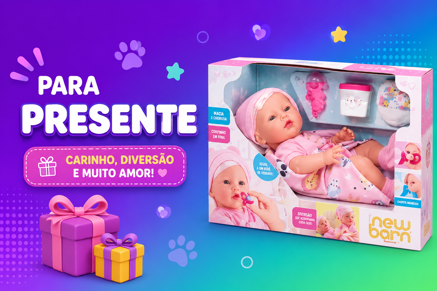 Brinquedos para presente