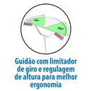 Bicicleta Aro 14 Hello Kitty Rosa - Bandeira