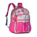 Kit Completo Rebecca Bonbon Holográfico - Mochila + Lancheira + Estojo Box - Rosa