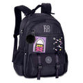 Mochila Juvenil Rebecca Bonbon RB Clio Style Cores Sortidas - Cadarço, Pompom e Patches
