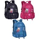 Mochila Juvenil Rebecca Bonbon RB Clio Style Cores Sortidas - Cadarço, Pompom e Patches
