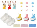 Sylvanian Families - Conjunto Cuidando De Trigemeos