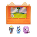 Kit 3 Bonecos Colecionáveis Bluey Fuzzies - Candide
