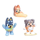 Kit 3 Bonecos Colecionáveis Bluey Fuzzies - Candide