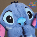 Stitch que respira pelúcia do Lilo and Stitch e Angel com movimentos de respiração, luzes suaves e sons calmantes