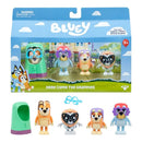 Kit 4 Bonecos Colecionáveis Bluey 6cm - Candide