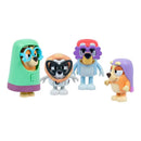 Kit 4 Bonecos Colecionáveis Bluey 6cm - Candide