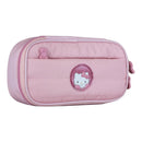 Estojo Box Puffer Hello Kitty – Organização com Toque Macio e Brilho Fashion!