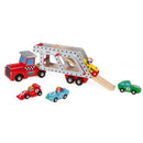 Caminhão com 4 Carrinhos Speed Racer - Maped