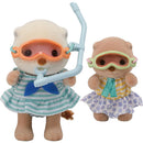Sylvanian Families Irmãs Lontras-Marinhas Snorkel - Epoch 5804