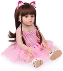 Boneca Bebê Reborn Laura Baby Gabriela 40cm 100% Vinil - Shiny Toys