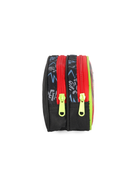 Kit Mochila de Costas G + Estojo Box Enaldinho UP4YOU | Preto e Vermelho Neon | Youtuber 2 Peças