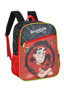 Mochila de Costas G Enaldinho UP4YOU | Youtuber | Preto, Vermelho Neon