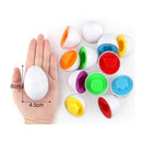 Brinquedo Educativo Encaixe Ovos Cores e Formas - Polibrinq