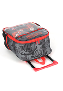 Mochila de Rodinhas Enaldinho UP4YOU | Youtuber | Rodas de Silicone | Preto e Vermelho G