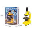 Microscópio Óptico 1200x Infantil Brinquedo Educativo Ciência