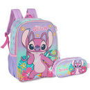 Kit Escolar Angel Disney Luxcel – Mochila e Estojo | Original e Super Fofinho