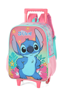 Mochila de Rodinhas Stitch Rosa Luxcel – Aventura e diversão no dia a dia escolar