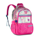 Kit Completo Rebecca Bonbon Holográfico - Mochila + Lancheira + Estojo Box - Rosa