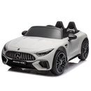 Carro Mercedes AMG 2 Lugares Branco R/C Eletrico 12V - Bandeirante