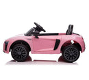 Carro Elétrico Audi R8 TT Spyder Rosa Controle Remoto 12V