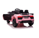 Carro Elétrico Audi R8 TT Spyder Rosa Controle Remoto 12V