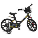 Bicicleta Aro 14 Batman Preta - Bandeirante