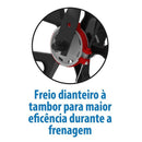 Bicicleta Aro 14 Batman Preta - Bandeirante