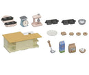 Sylvanian Families Conjunto Cozinha Com Ilha - Epoch