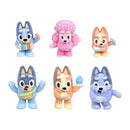 Kit 8 Bonecos Colecionáveis Bluey Fuzzies Deluxe - Candide