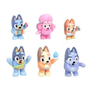Kit 8 Bonecos Colecionáveis Bluey Fuzzies Deluxe - Candide