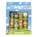 Kit 8 Bonecos Colecionáveis Bluey Diversão em família com fantasias - Candide