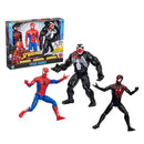Bonecos Marvel Miles Morales Spider-Man e Venom - Hasbro