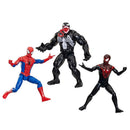 Bonecos Marvel Miles Morales Spider-Man e Venom - Hasbro