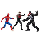Bonecos Marvel Miles Morales Spider-Man e Venom - Hasbro