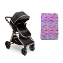 Kit Carrinho Romanzo Bronze e Tapete Princesas - Brink Center