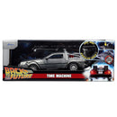 Miniatura De Volta Para o Futuro Time Machine c/ Luz 1:24 - Jada