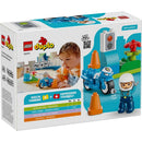 Lego Duplo Motocicleta Azul da Polícia - 10471