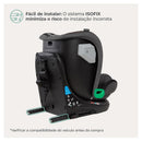 Cadeirinha Nonna 360° Preto Noturno - Infanti