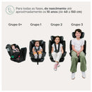 Cadeirinha Nonna 360° Preto Noturno - Infanti