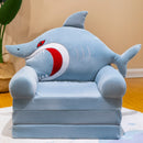 Capa para Mini Sofá-Cama Infantil - Daddy Shark
