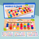 Empilhador de Cores Montessori