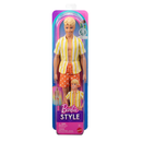 Boneco Barbie Fashionista Ken Loiro Short de Bolinhas - Mattel