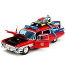 Miniatura Ecto-1 Ghostbusters Edição Transformers Caça Fantasmas 1:24 - Jada