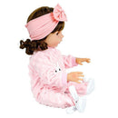 Boneca Bebê Reborn Menina Zoe 100% Vinil - Shiny Toys