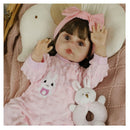 Boneca Bebê Reborn Menina Zoe 100% Vinil - Shiny Toys
