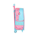 Mochila de Rodinhas Infantil Barbie Azul - Luxcel