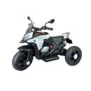 Moto Elétrica Branca Três Rodas 6V com Luz e Som - Brink Center