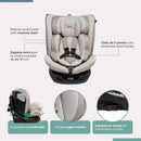 Cadeirinha Nonna 360° Bege Crepe - Infanti