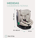 Cadeirinha Nonna 360° Bege Crepe - Infanti